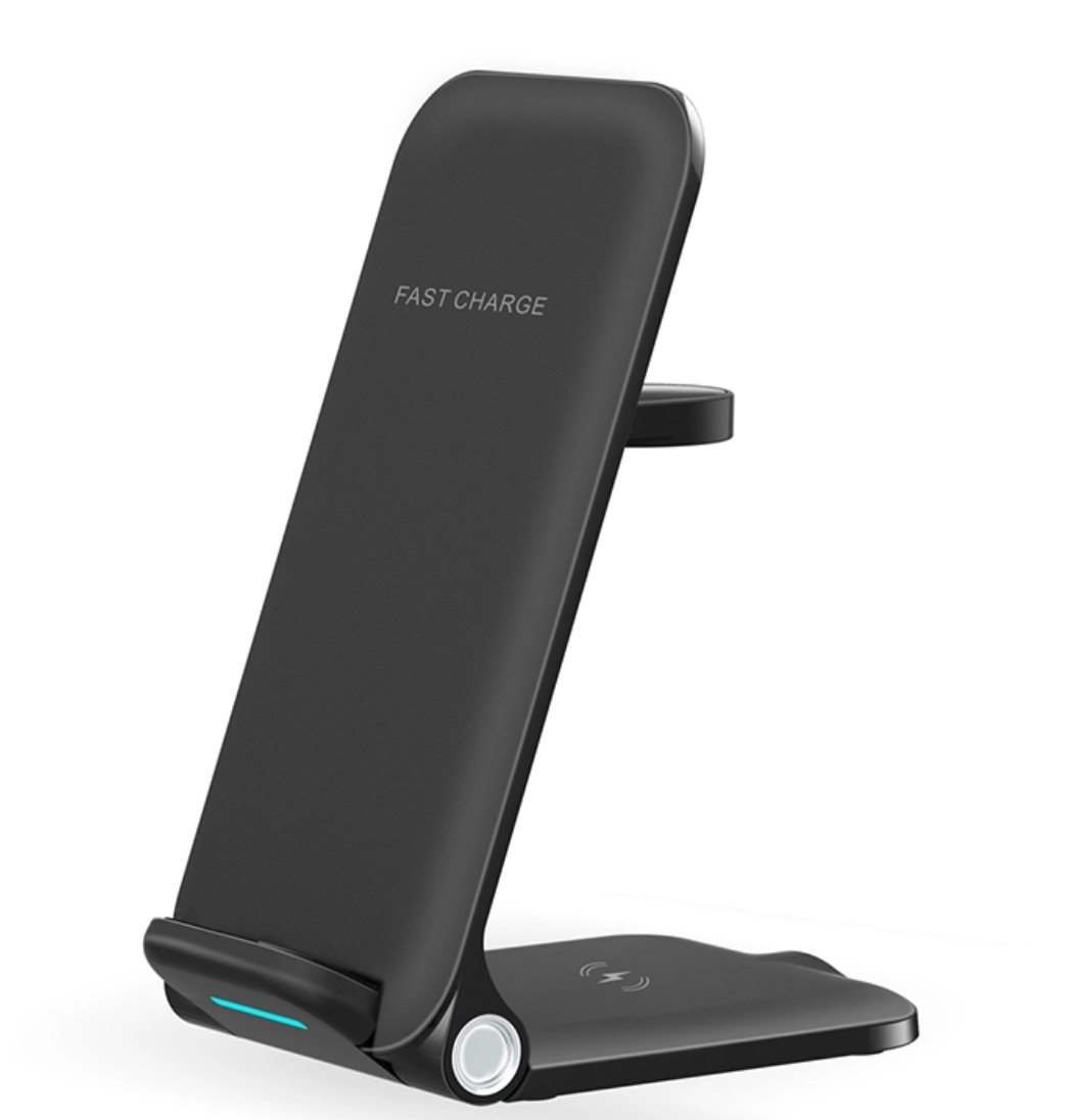 Draadloze Oplader - 15W - 3 in 1 - Desktop Charger - Power Delivery