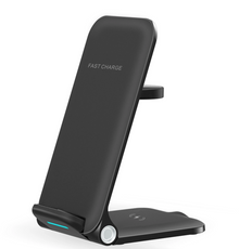 Draadloze Oplader - 15W - 3 in 1 - Desktop Charger - Power Delivery